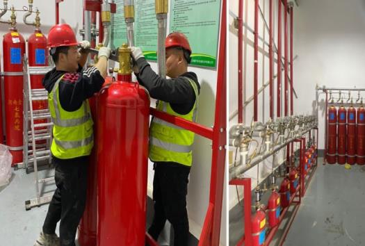 氣體滅火設備安裝,七氟丙烷滅火系統(tǒng)安裝要求及注意事項
